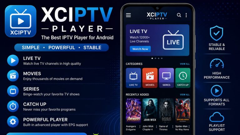 XCIPTV Player: Features, Installation, Setup, and Safety Guide