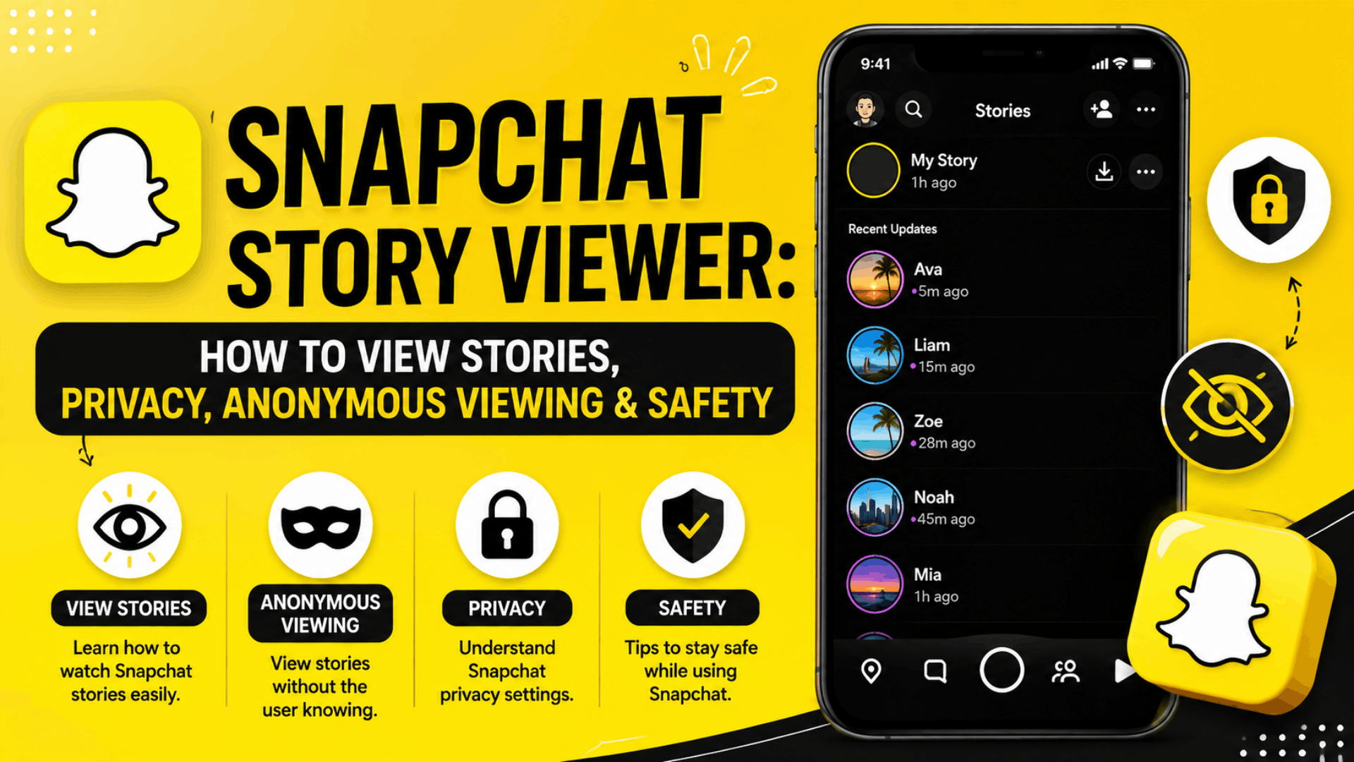 Snapchat Story Viewer: How to View Stories, Privacy, Anonymous Viewing & Safety